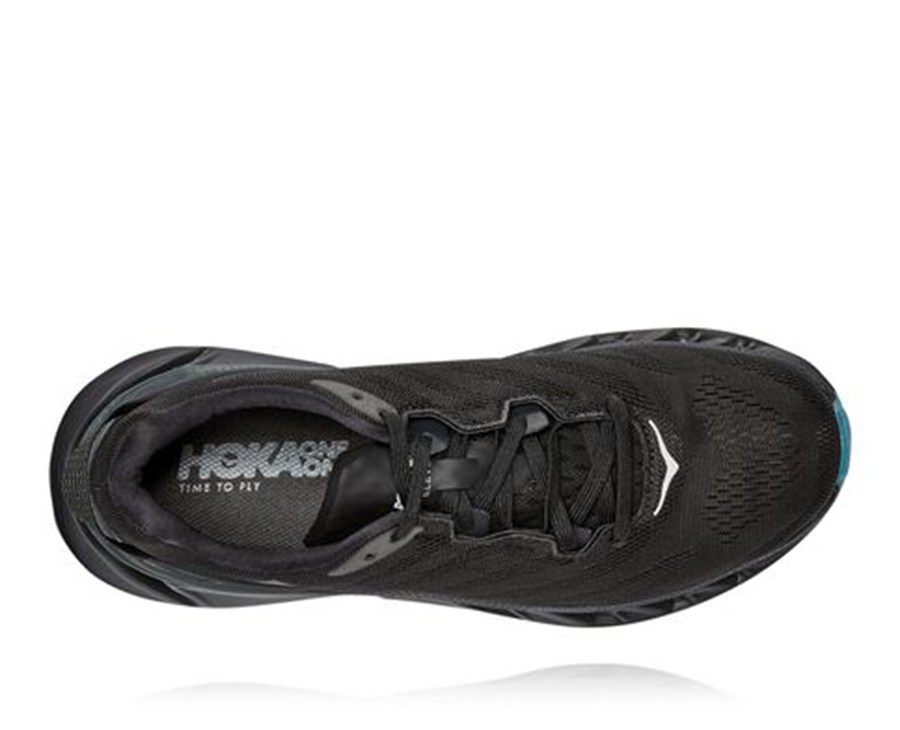 Hoka One One Running Shoes Mens Black - Elevon 2 - 75820YQZD